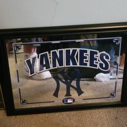 New York Yankees Framed Mirror