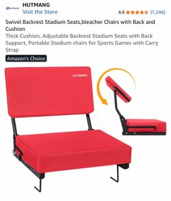 Red Stadium Seats NIB
