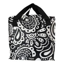 NWT Thirty-One Thermal Tote Black Playful Parade Insulated Lunch Bag 31