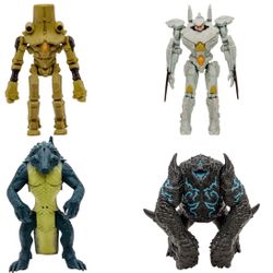McFarlane Pacific Rim 4” Bundle Pack  Figures & Comic Books - Collectible Set Of 4