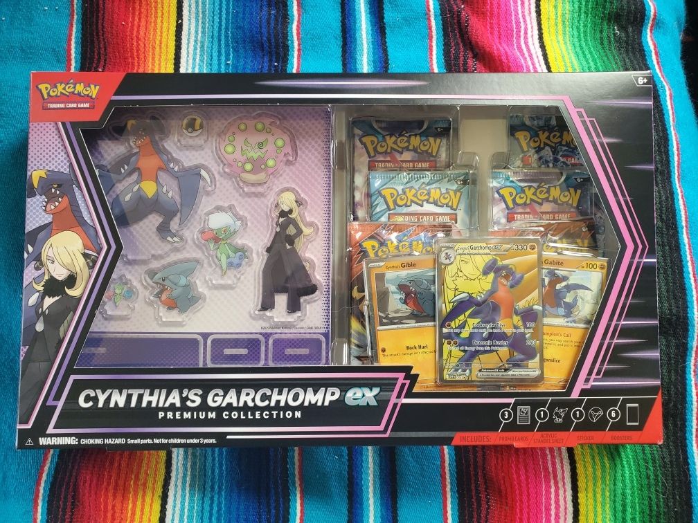 Pokemon Cynthia's Garchomp EX