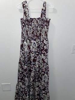 Long Flower Dress
