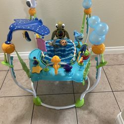 Disney Baby Finding Nemo Sea Of Activities Jumper