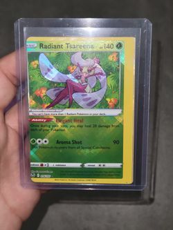 radiant alakazam pokemon card 2022 Pokemon Sword & Shield Silver Tempest #059 Radiant Alakazam Silve main image 1
