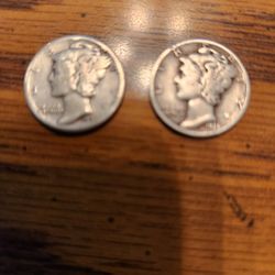 Mercury Dimes 
