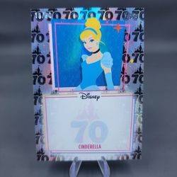 Topps Disney 70th Anniversary Cinderella 16/70 On Site Auto Opportunity Near Mint