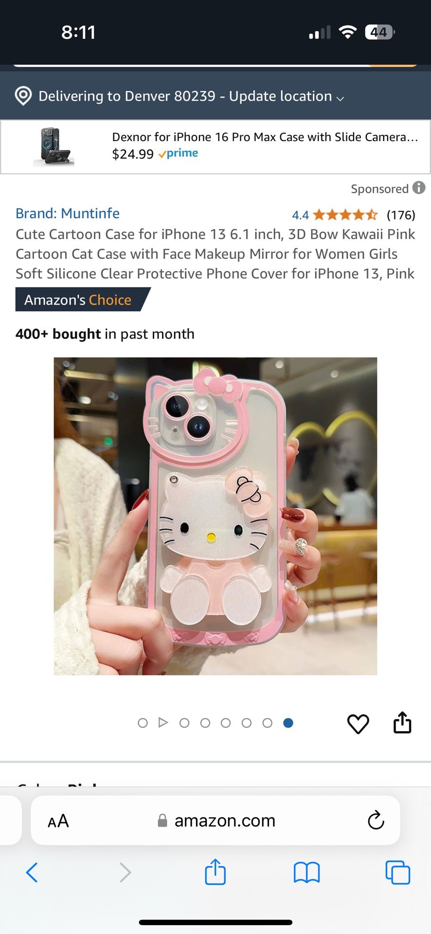 Hello Kitty iPhone 13 Case