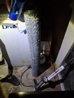 New roll of chicken wire