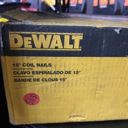 DEWALT 2 in. x 0.090 in. Metal Coil Ring Shank Nails (3600 per Box)