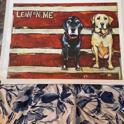 Labrador’s painting