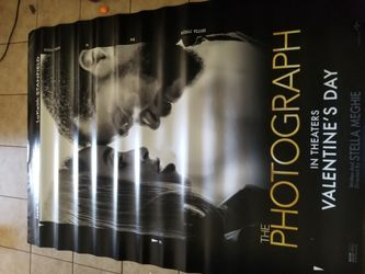 The photograph bus shelter poster 4'x6'