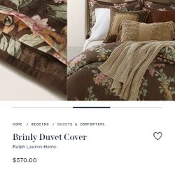 Ralph Lauren King Duvet New