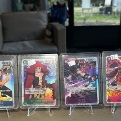 One Piece Cards JP Op-01 SRs!!