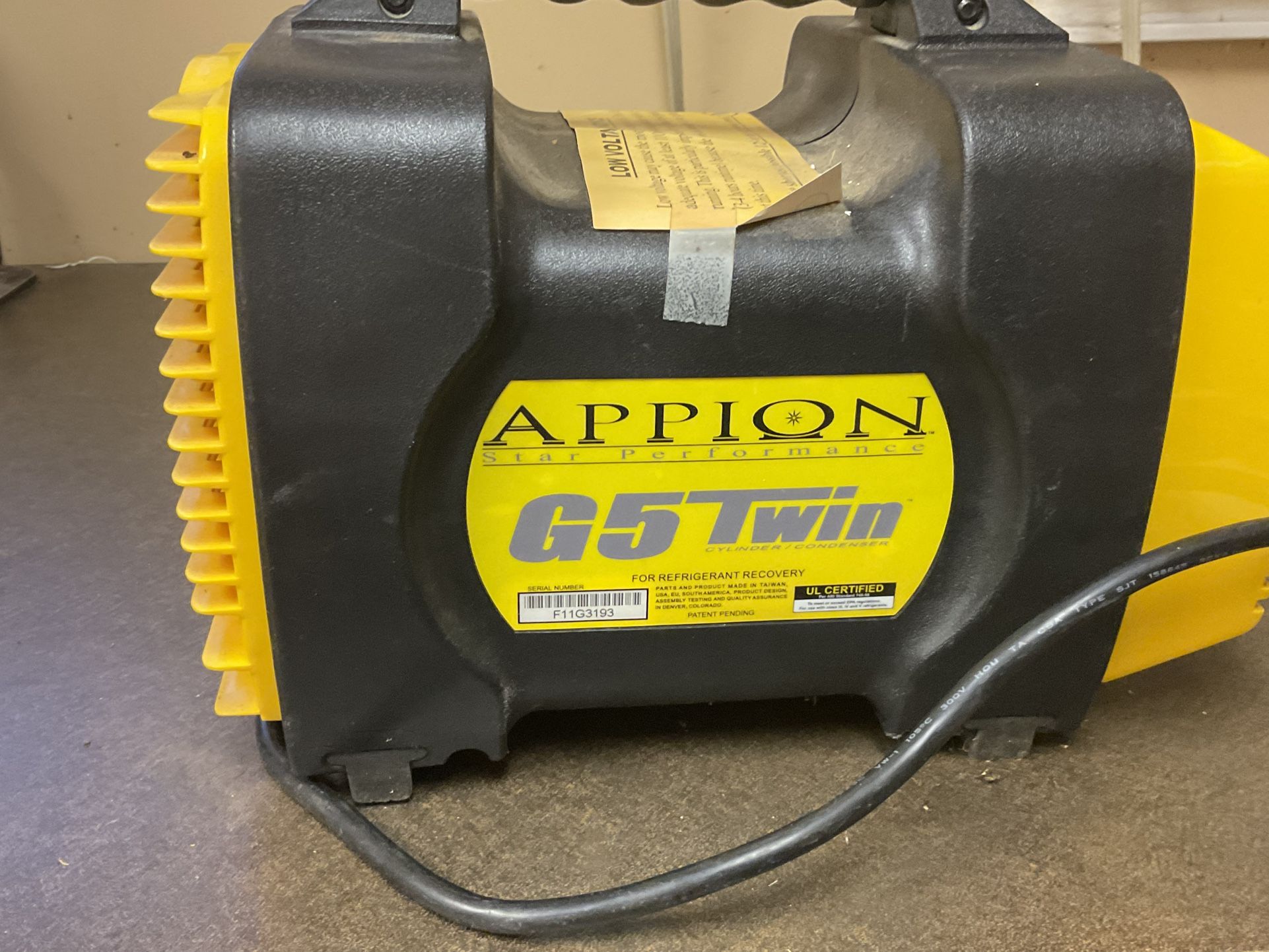 Appointment G5 Twin Refrigerant Recovery Machine.