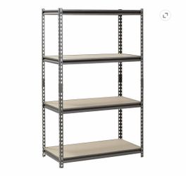 Muscle Rack 36"W × 18"D × 60"H 4-Shelf Steel Freestanding Shelves
