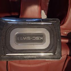 Kenwood KSC-SW11 Compact Powered Enclosed Subwoofer