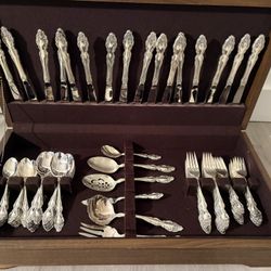 Wooden Silverware Box
