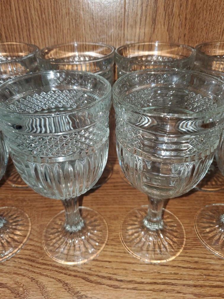 Mid-century Libbey 12oz Water Goblet