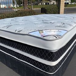 Queen Orthopedic Bamboo Pillow Top!!