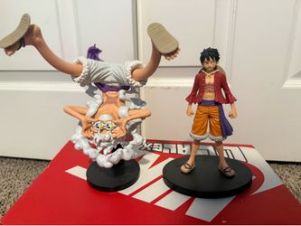 One piece luffy figure bundle