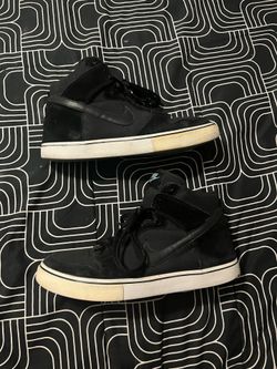 Vintage Nike Dunk High SB Black Tropical Twist Sneakers Size 10.5