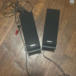 Sony Left And Right Speakers 