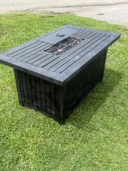 Outdoor Propane Fire Pit Table