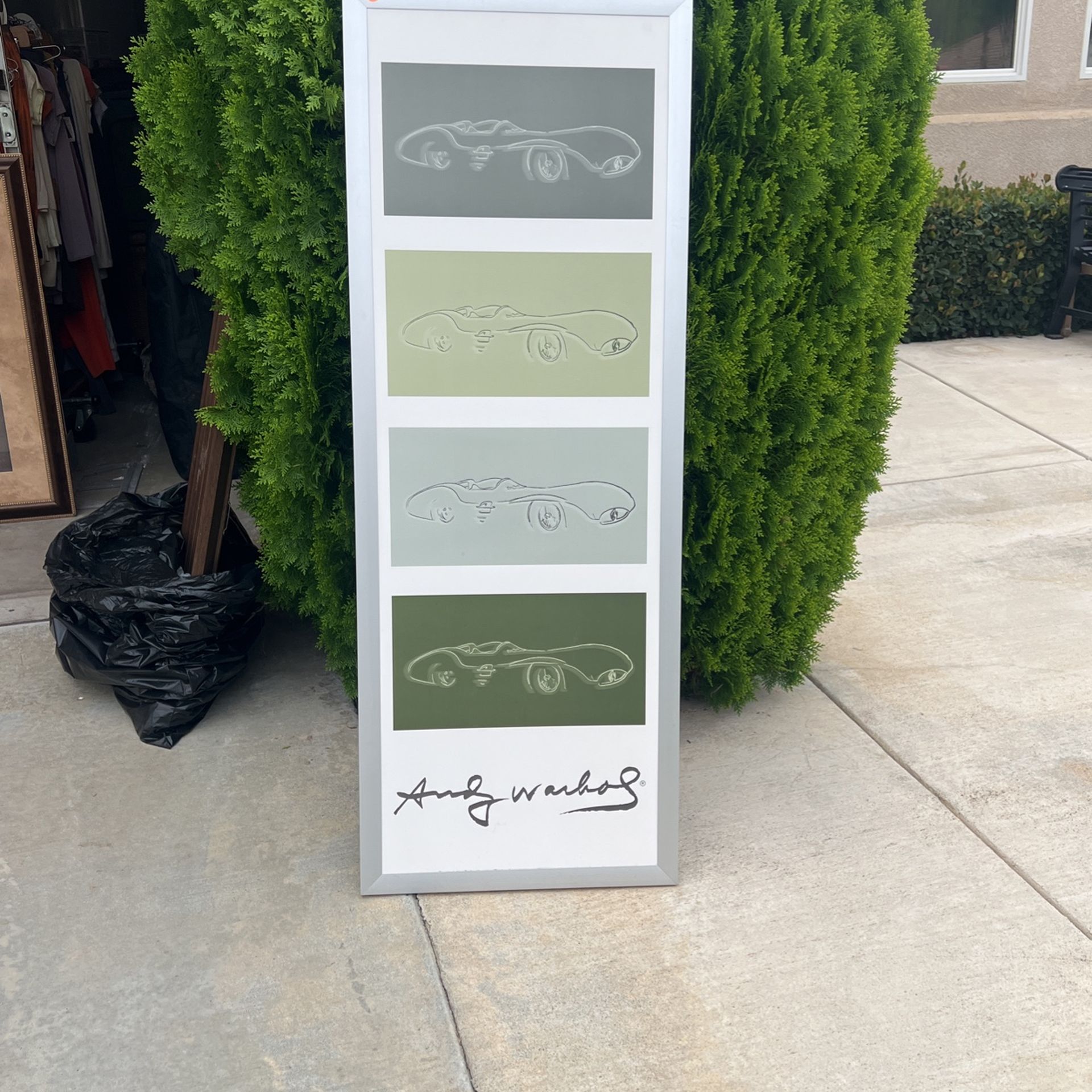 Andy Warhol Classic Car Art