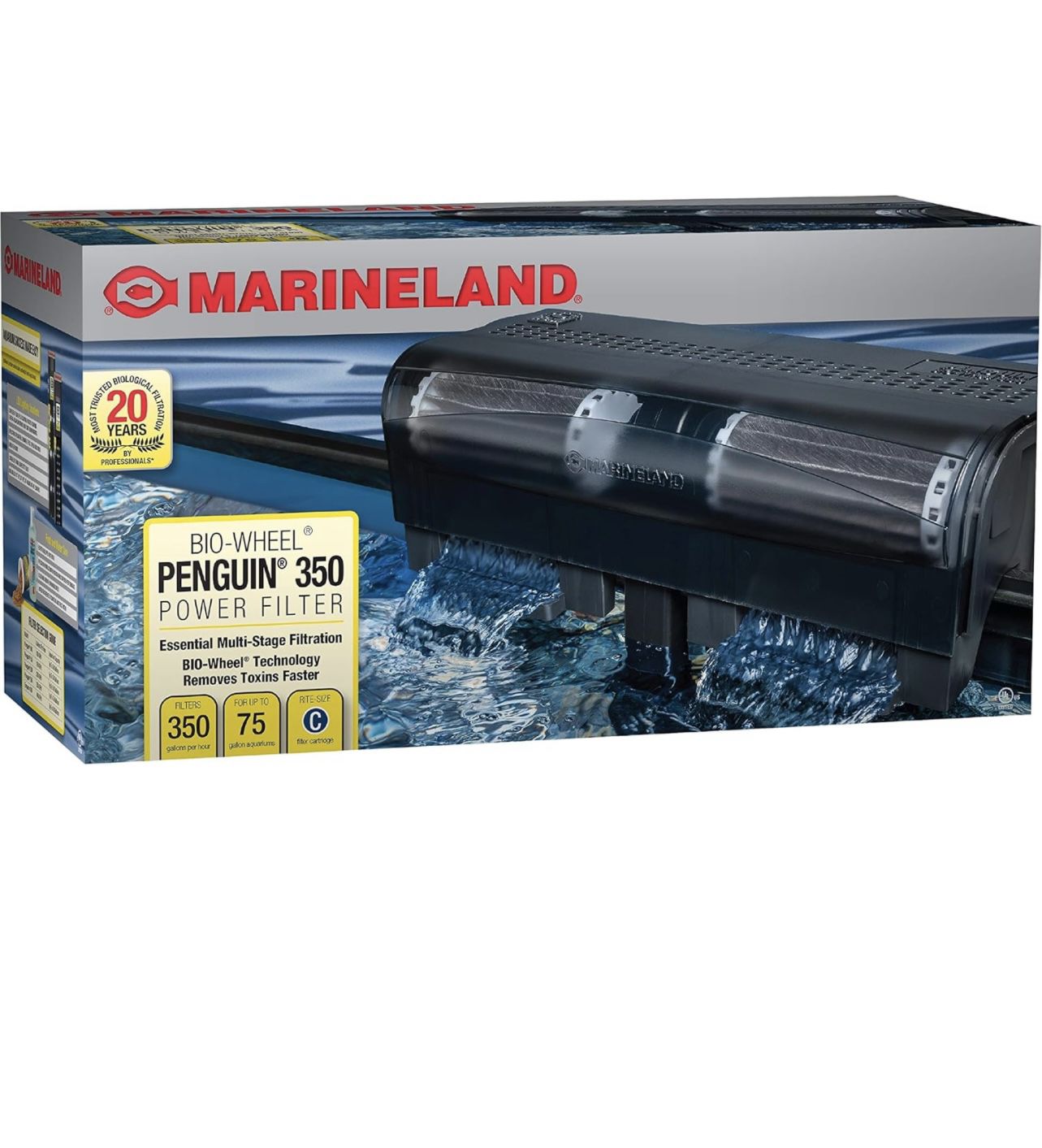 Fish Tank Marineland Penguin Bio-Wheel Power Filter