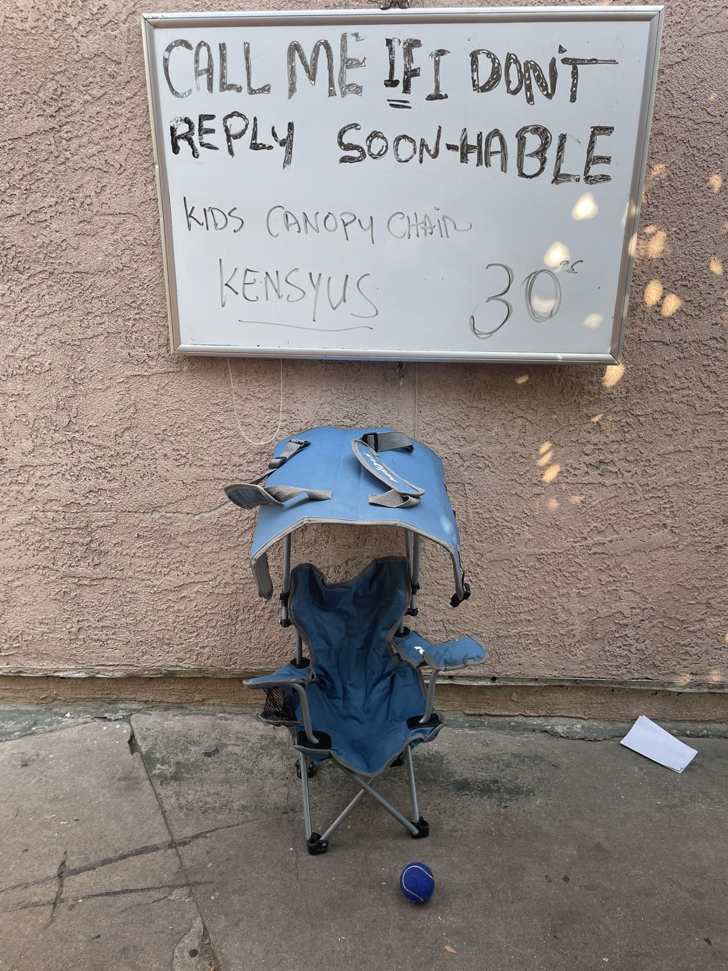 Kids Canopy Chair $30 Each