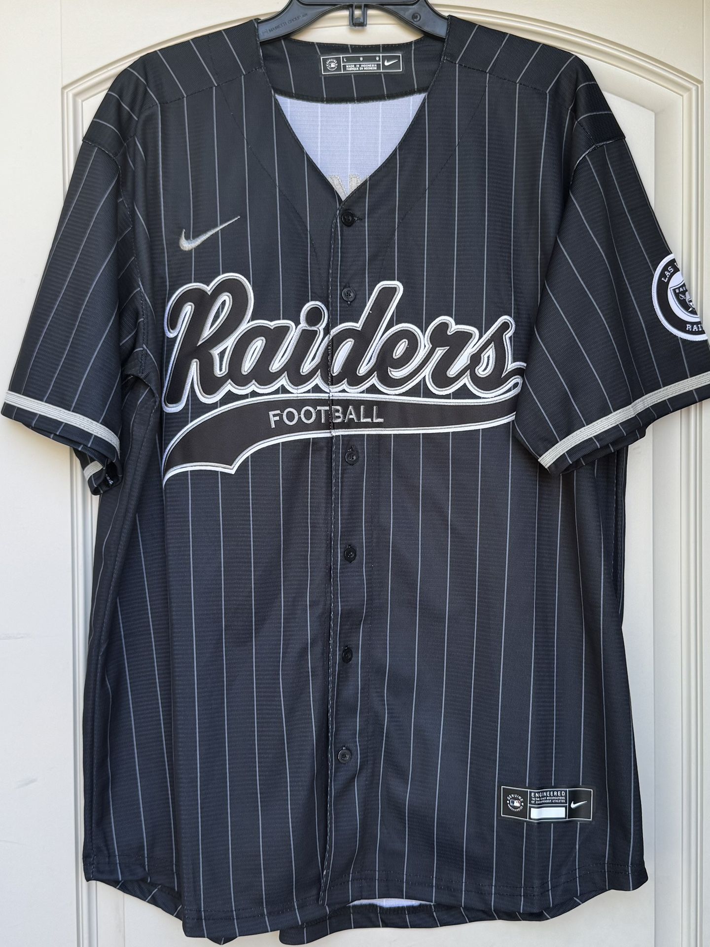 LARGE + XL - RAIDERS #34 BO JACKSON JERSEY