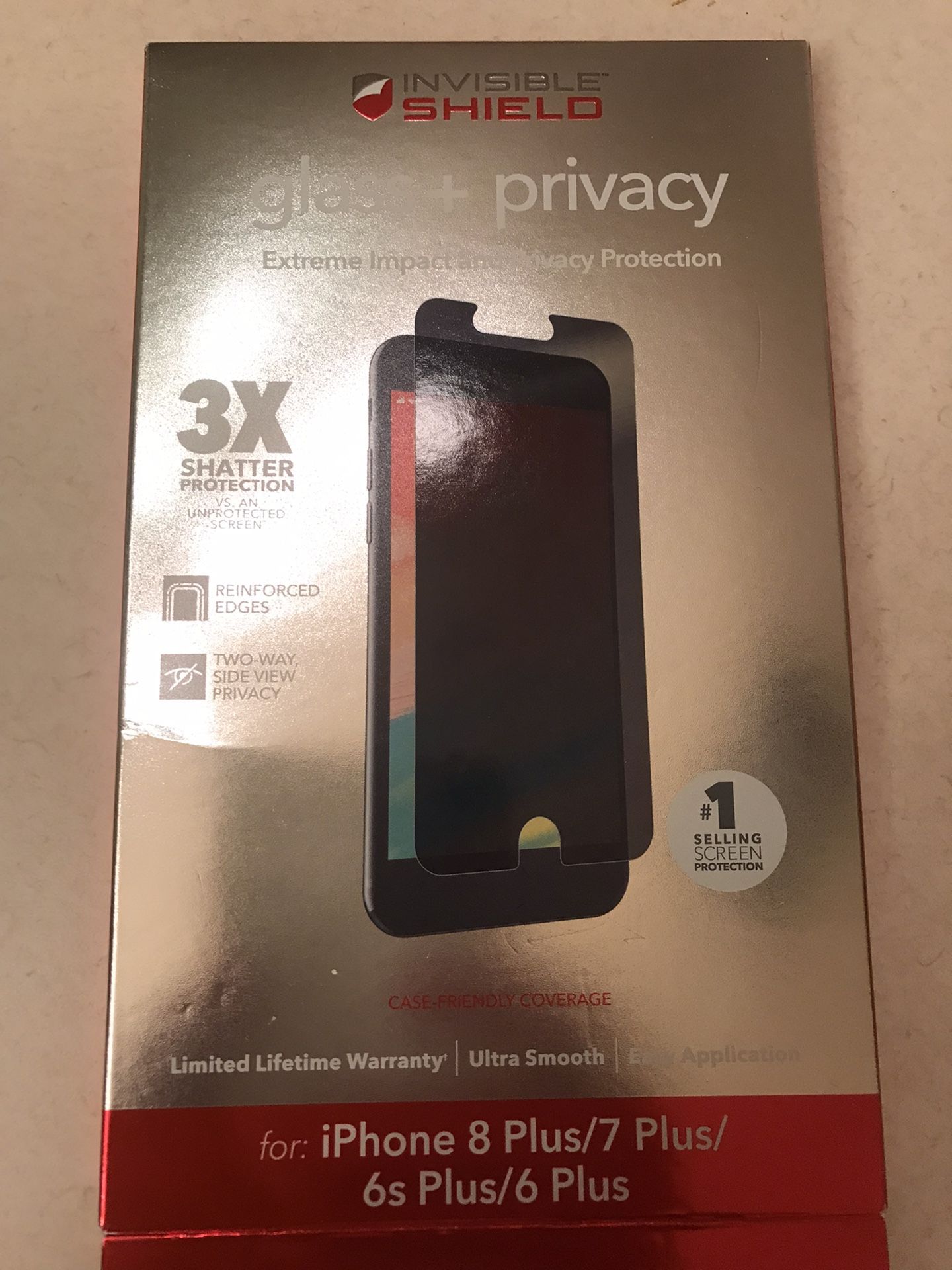 Screen Protector for IPhone 8 Plus/7 Plus/6s Plus/ 6 Plus