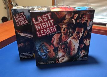 Last Night on Earth Zombie Board Game Lot Base Game + Timber Peak Unpunched