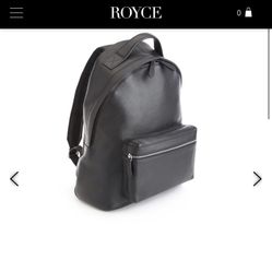 Royce Leather 13'' Laptop backpack