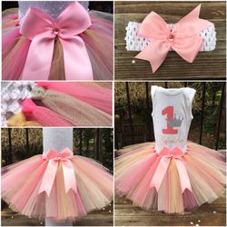 First birthday tutu