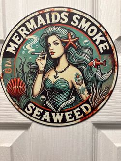 Tin signage