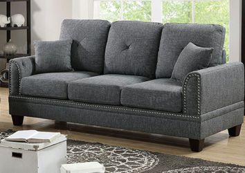 Brand new 79" ash black or coffee sofa only