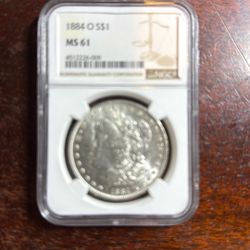 1884 “O” Morgan Silver Dollar