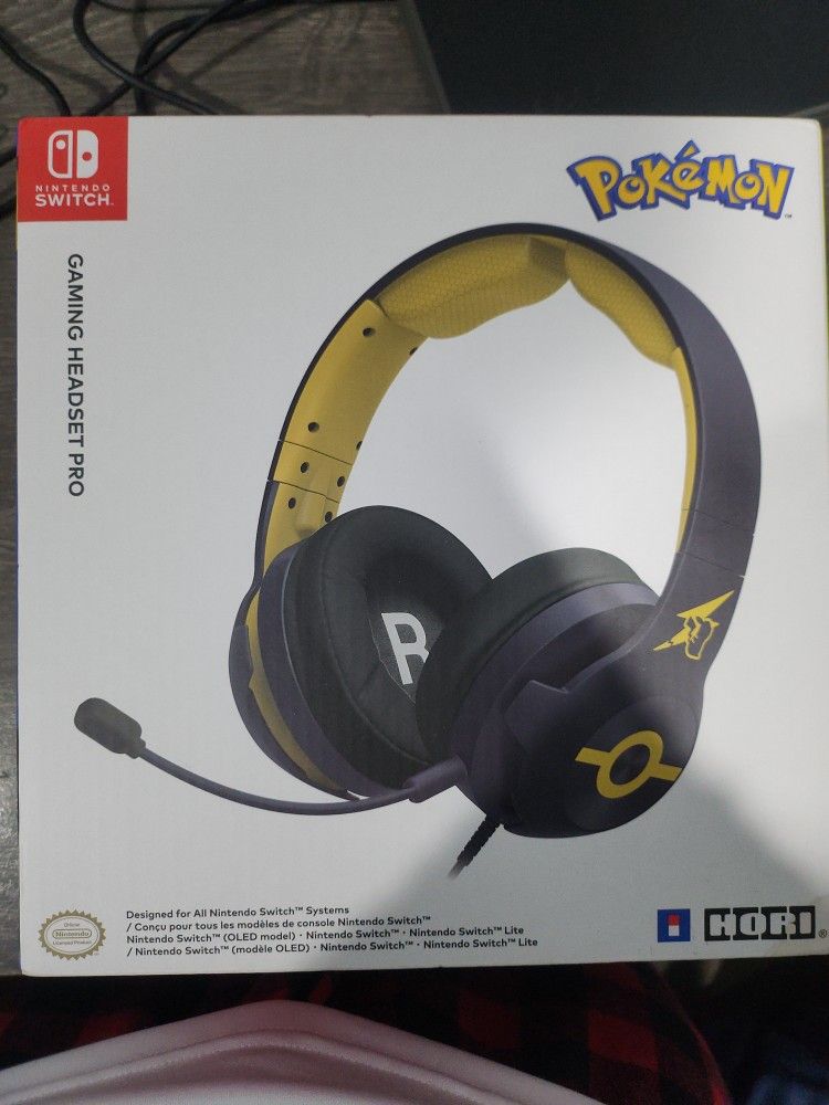 Pokémon headset (Nintendo switch)