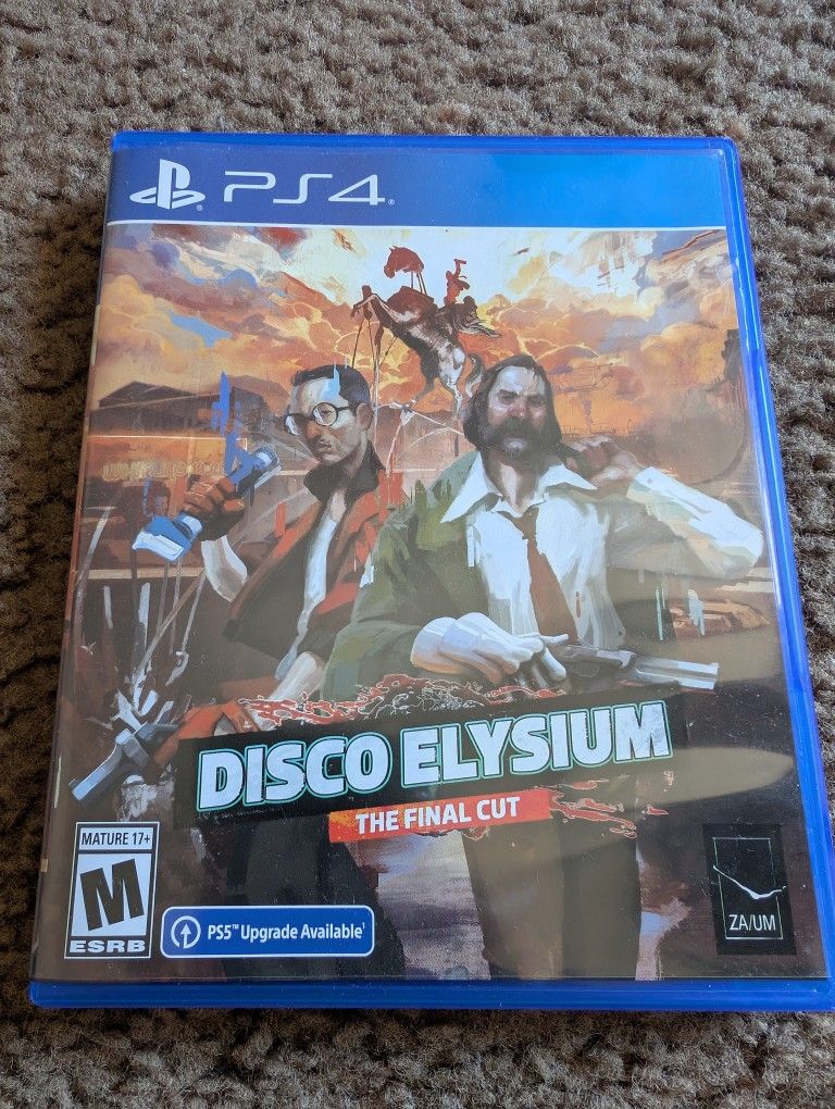 Disco Elysium PS4 With Poster