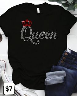 Queen Studded T-Shirt