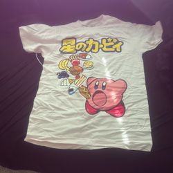 Kirby Pink Graphic T-Shirt