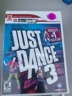 Just Dance 3 Nintendo Wii Target Exclusive Edition