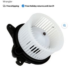 HVAC Plastic Heater Blower Motor w/Fan Cage Fit for 1997–2001 for Jeep Cherokee 
