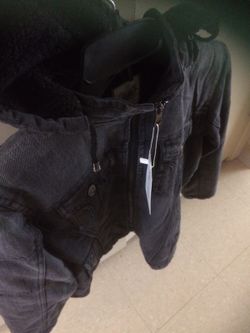 Kid blue jean jacket