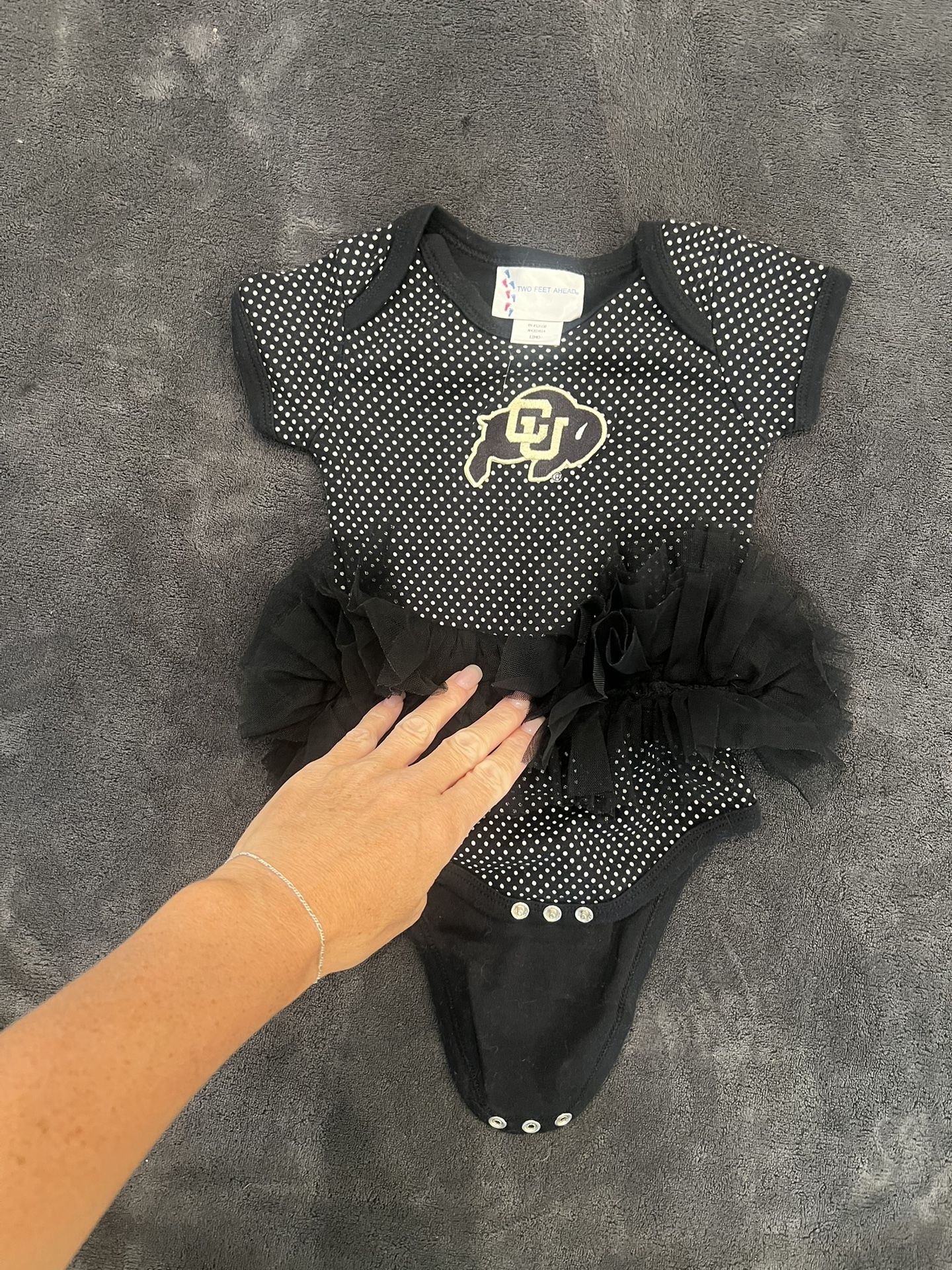 Colorado BUFFS onesie