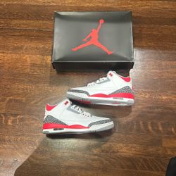 Jordan 3 Fire Red 