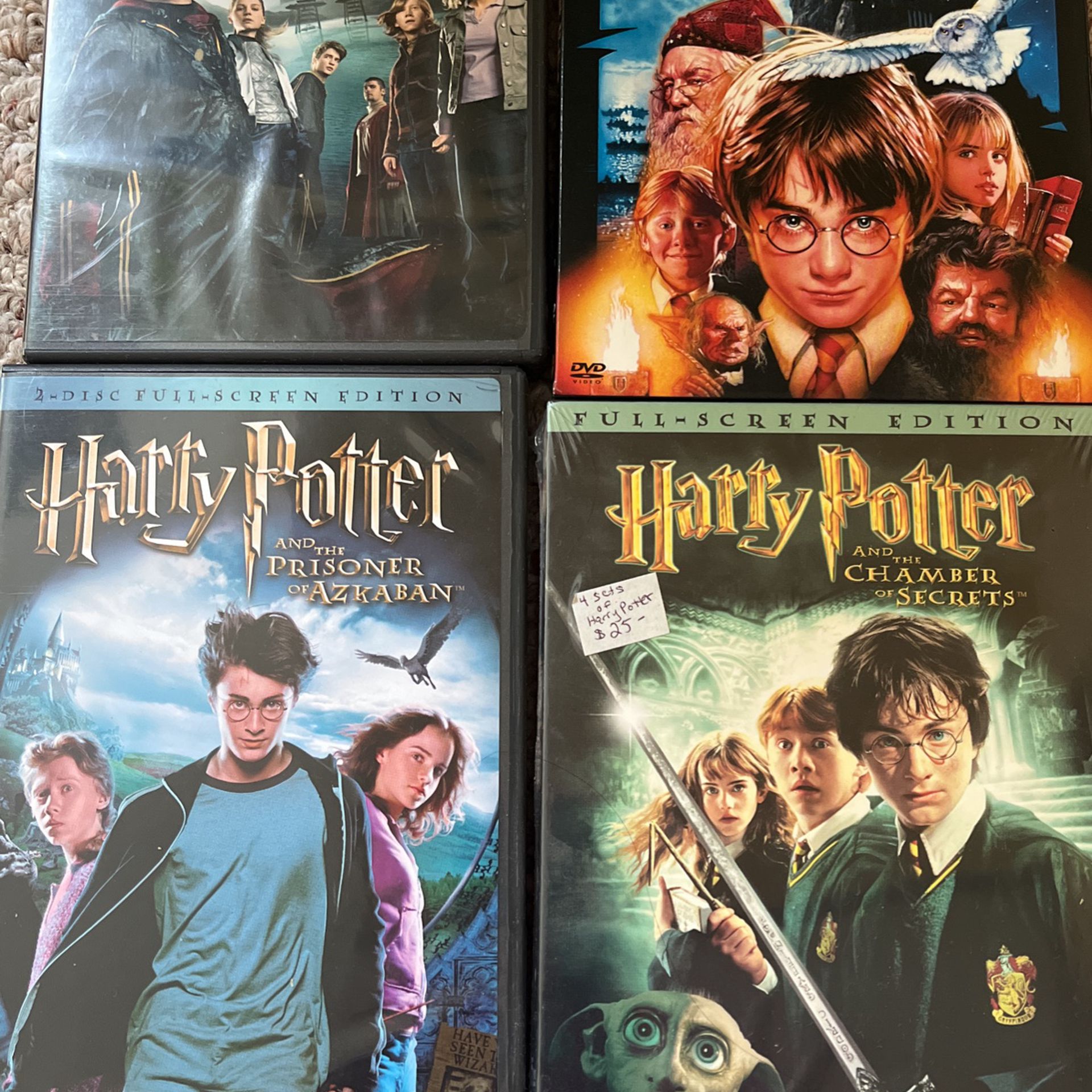 Harry Potter DVD’s