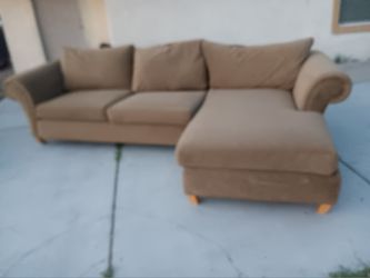 Two Piece Sectional Sofa Couch-DELIVERY AVAILABLE !