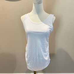 Women's Maternity Tank Tops Set of 2 White and Black
